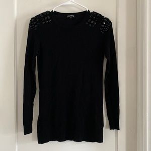 Black express sweater